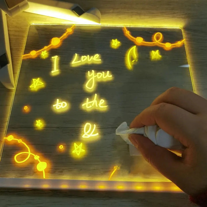 LED-Zeichenbrett für Kinder