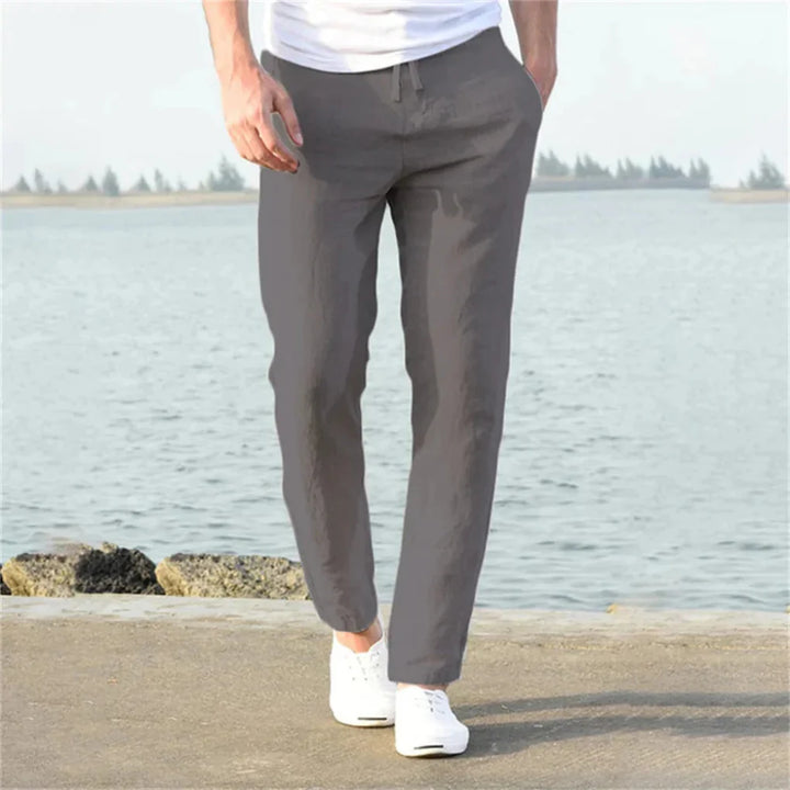 Herren-Leinenhose für den Sommer