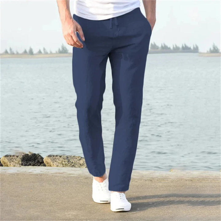 Herren-Leinenhose für den Sommer