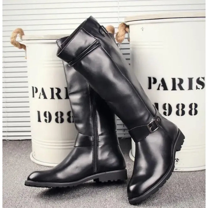 Rindsleder-Stiefel – Robustes Herren-Knöchelmodell