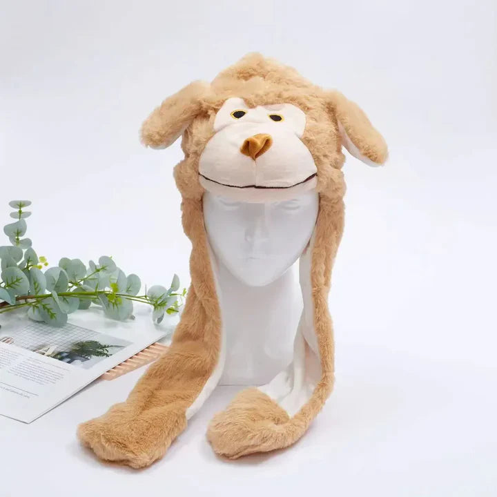 Bounce Bunny – Niedliche Mütze mit beweglichen Ohren für Spaß und Wärme