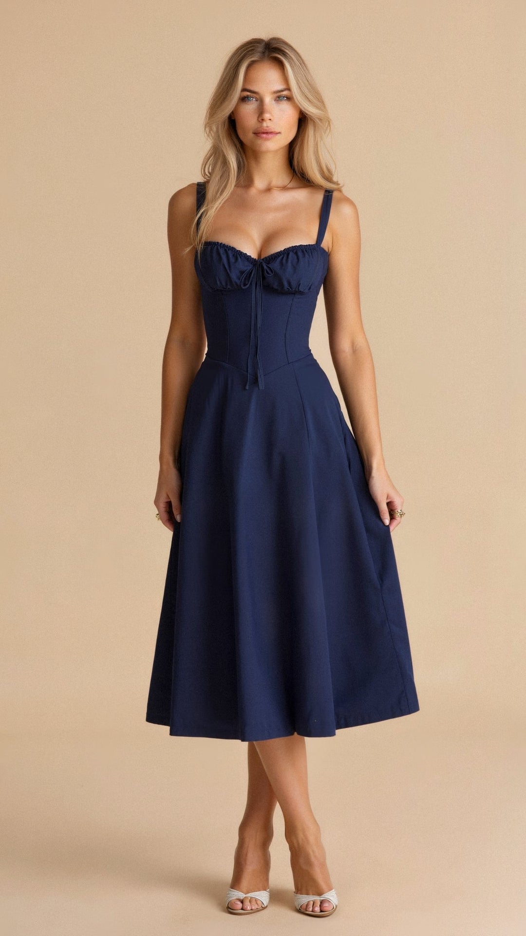 Tailliertes Kleid für Damen