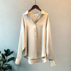 Satinbluse für Damen