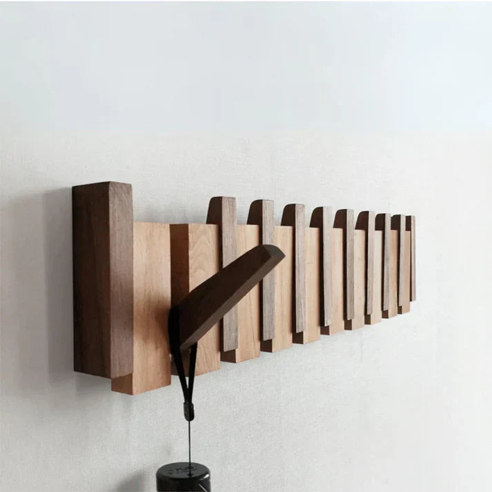 Wandgarderobe – Musikalisches Design trifft praktische Aufbewahrung