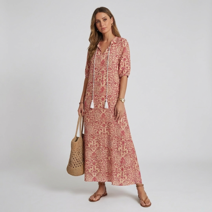 Bohemian Maxikleid für Damen