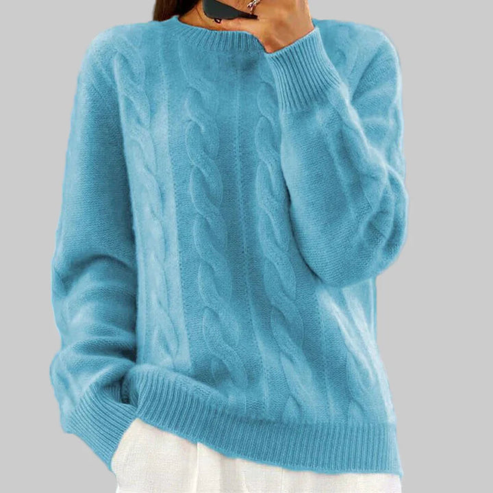 Warmer Strickpullover für Damen