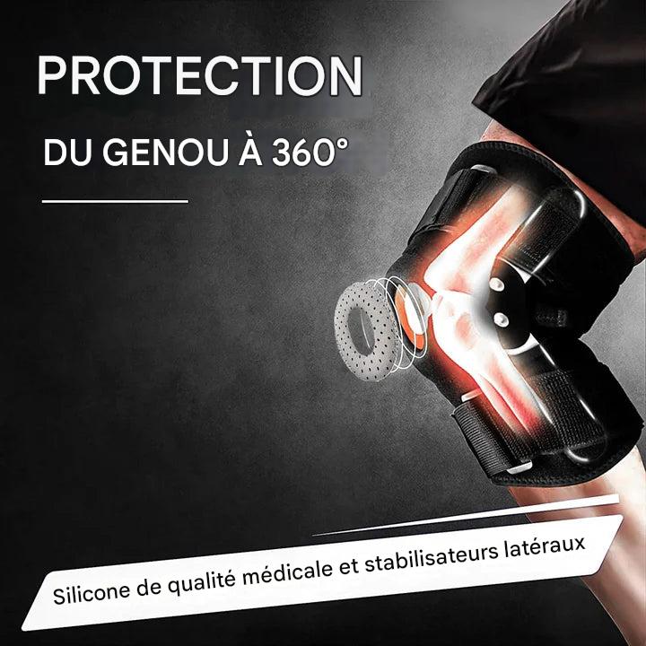 Verstellbare Kniebandage mit Scharnier