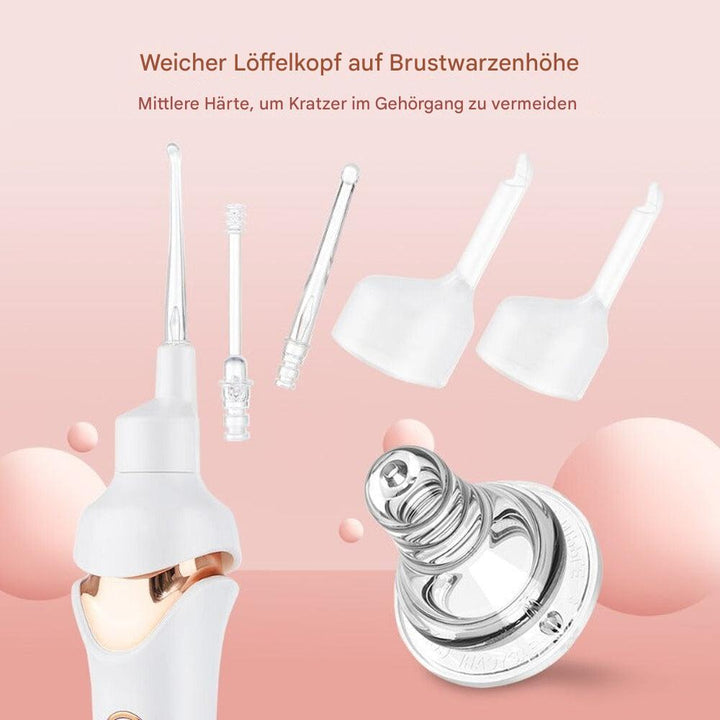 Schmerzfreier Ohrenschmalzsauger