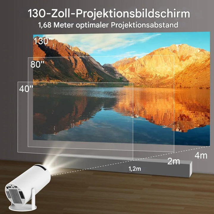 Tragbarer Outdoor-Projektor