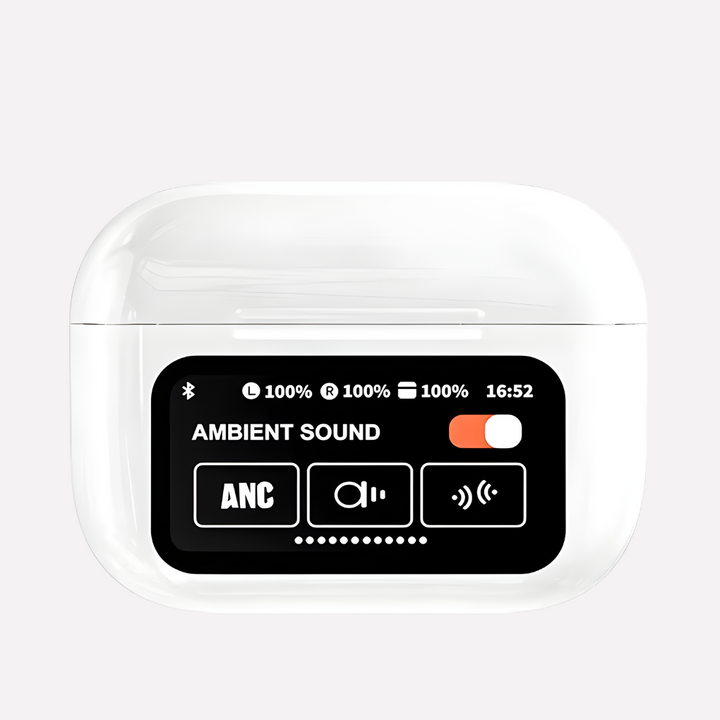 Kabellose Bluetooth-Kopfhörer mit Display