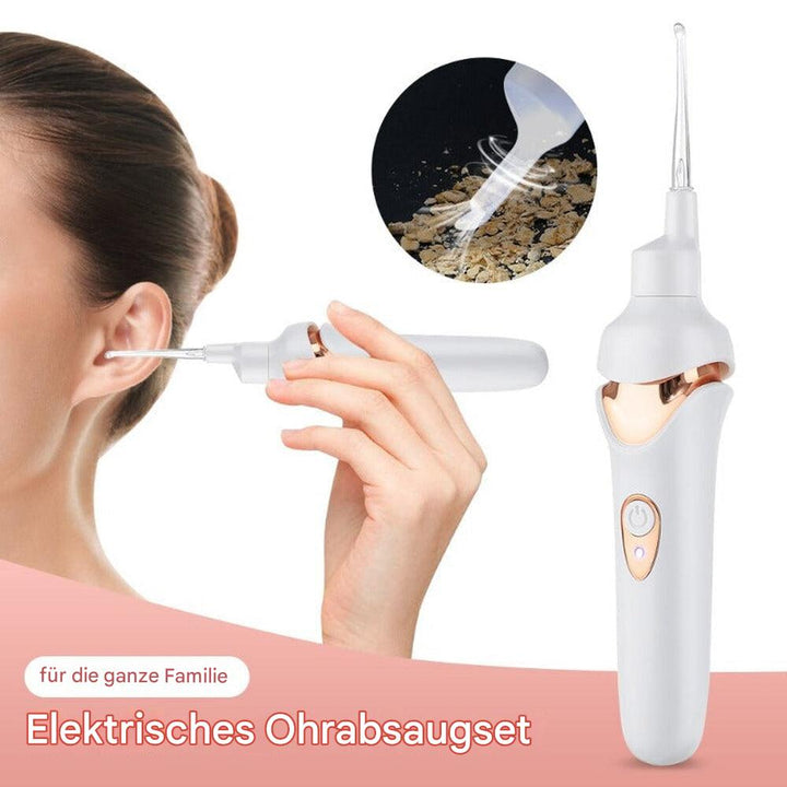 Schmerzfreier Ohrenschmalzsauger